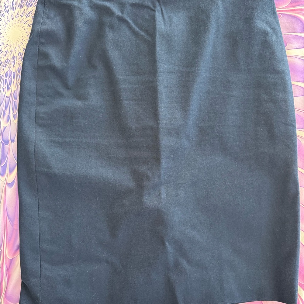 J.Crew Navy Blue Pencil Skirt size 4
